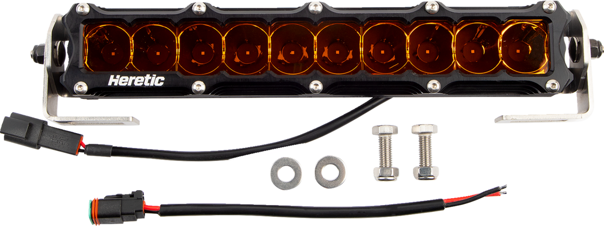 Light Bar - 10\" - Spot - Amber