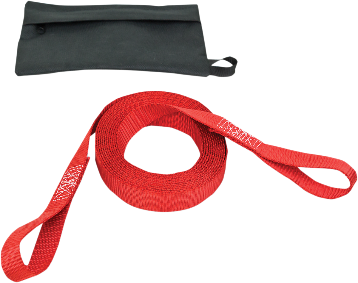 Tow Strap - With Pouch - 1\" x 15\'
