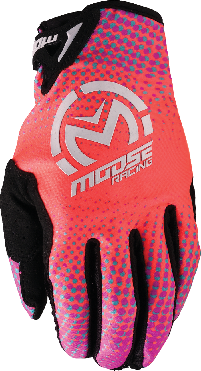SX1™ Gloves - Pink/Purple/Teal - Large