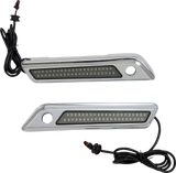 Latch Light - Saddlebag - Dual Color - Smoke - Chrome 2014 - 2023