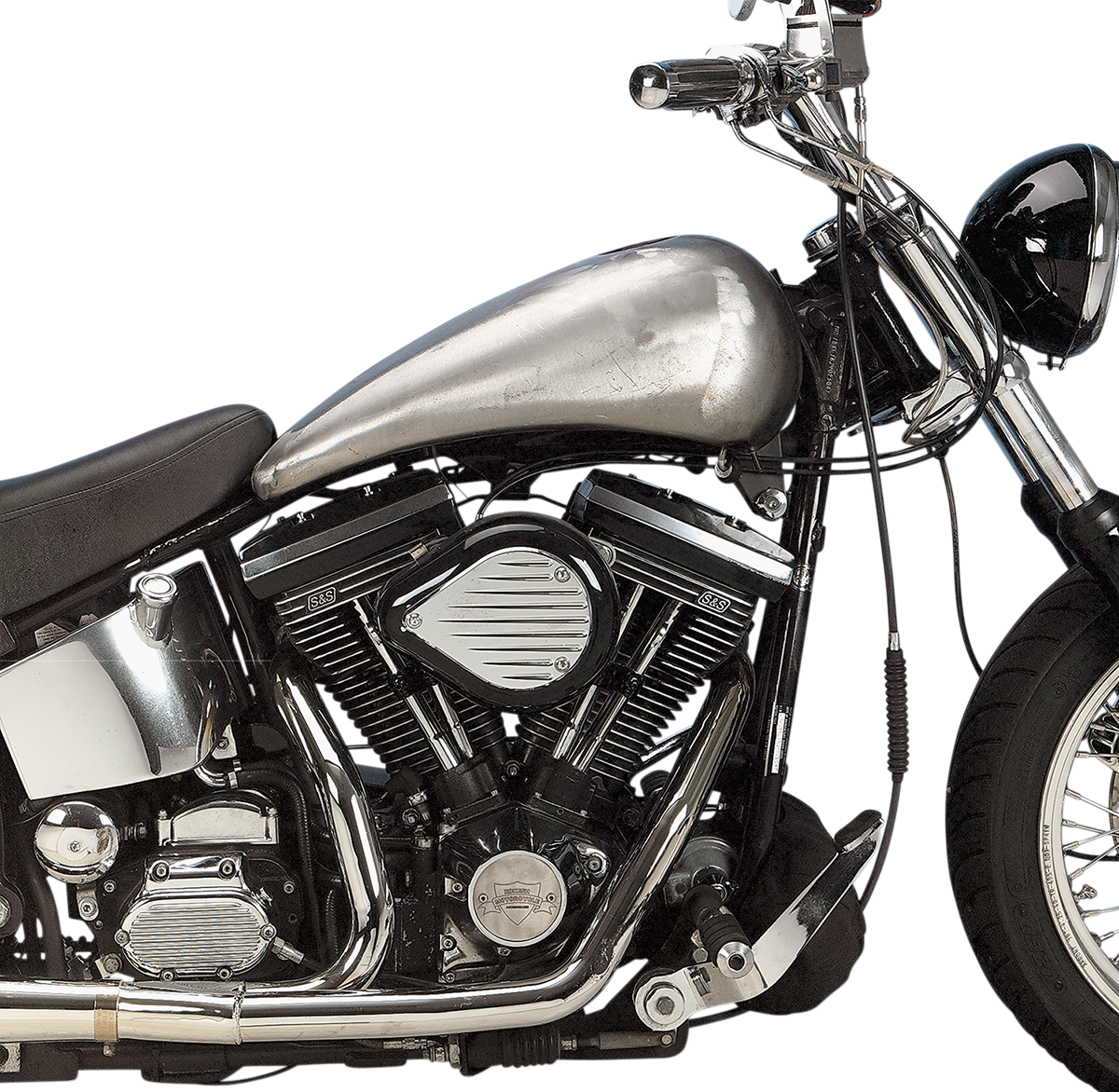 Extended Gas Tank with Aero Cap - Softail 1984 - 1999
