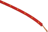 25\' Cloth-Braided Wire Spool - 16 Gauge - Red/Yellow