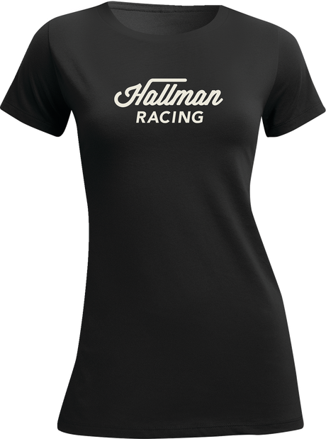 Women\'s Hallman Heritage T-Shirt - Black - Medium