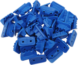 Double Backer Plates - Blue - For Single Ply - 24 Pack