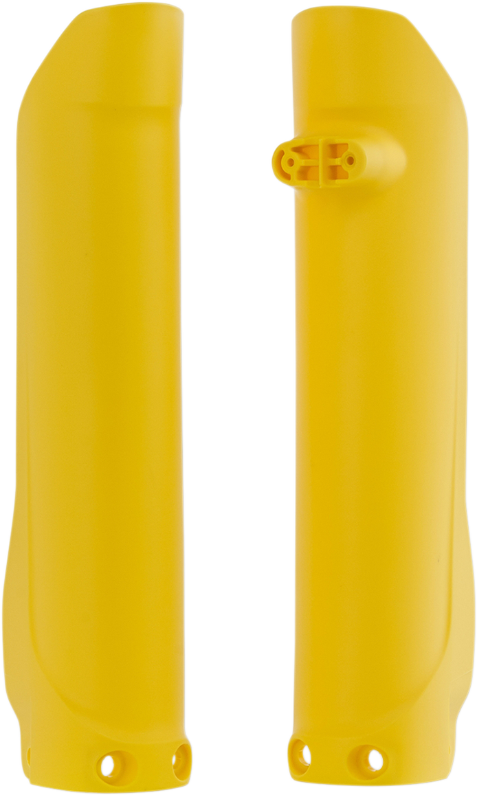 Lower Fork Covers for Inverted Forks - Yellow 2016 - 2023