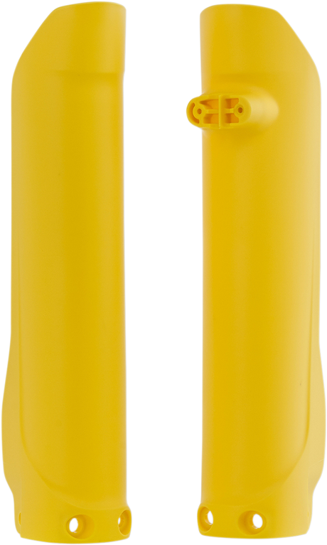 Lower Fork Covers for Inverted Forks - Yellow 2016 - 2023