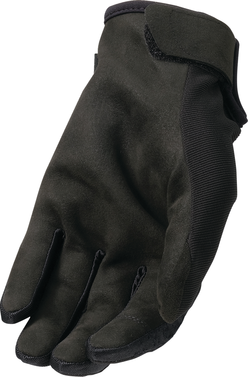 Women\'s Slider Gloves - Black - Large