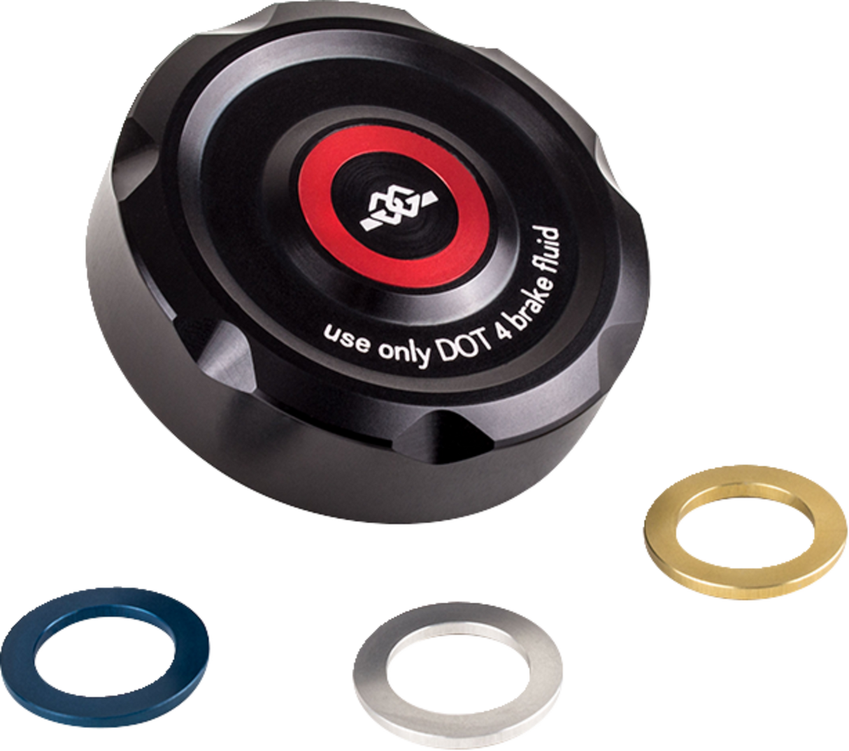 Reservoir Cover - Brake - Front - Black 1998 - 2024