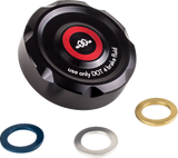 Reservoir Cover - Brake - Front - Black 1998 - 2024