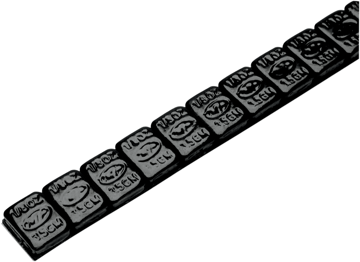 Wheel Weights - Adhesive Stick-On - Black - 1/8 oz - 144 Pack