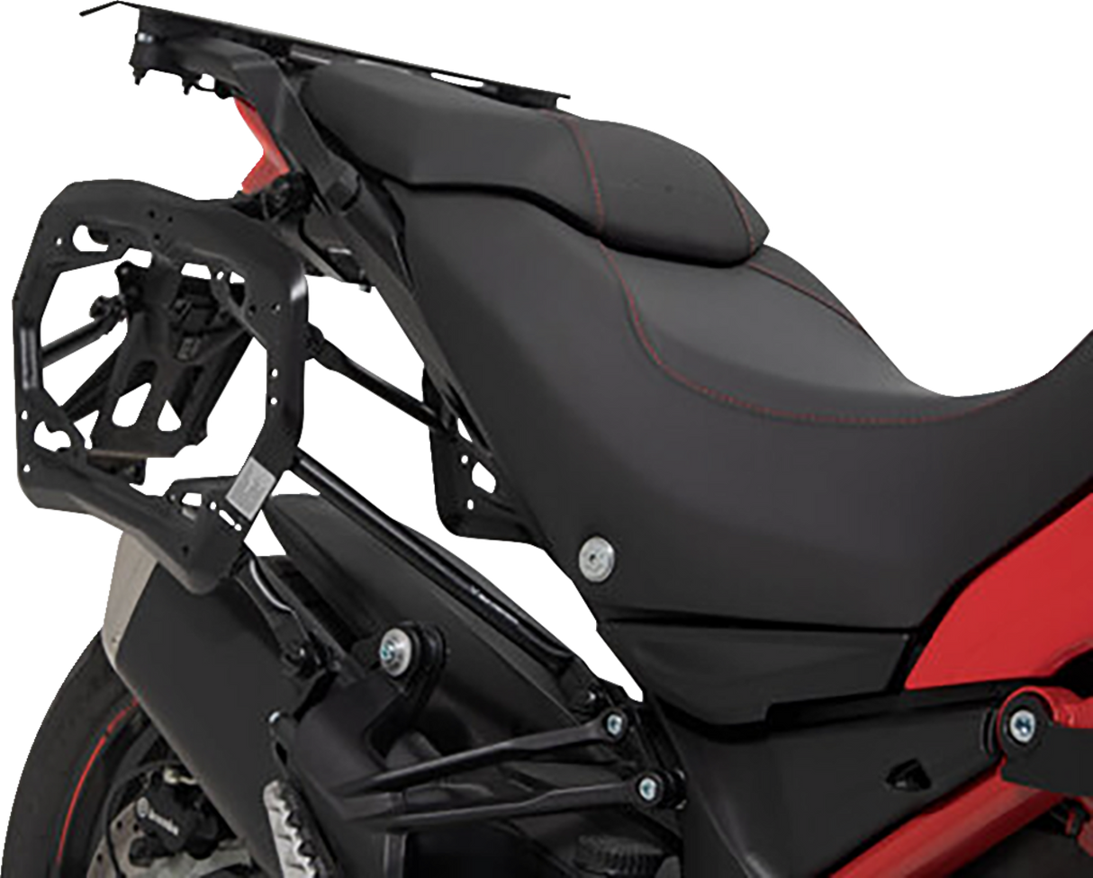 TRAX ADV Aluminum Case System - Black - Ducati Multistrada 950/1200/1260/V2 \'15-\'24 2015 - 2024
