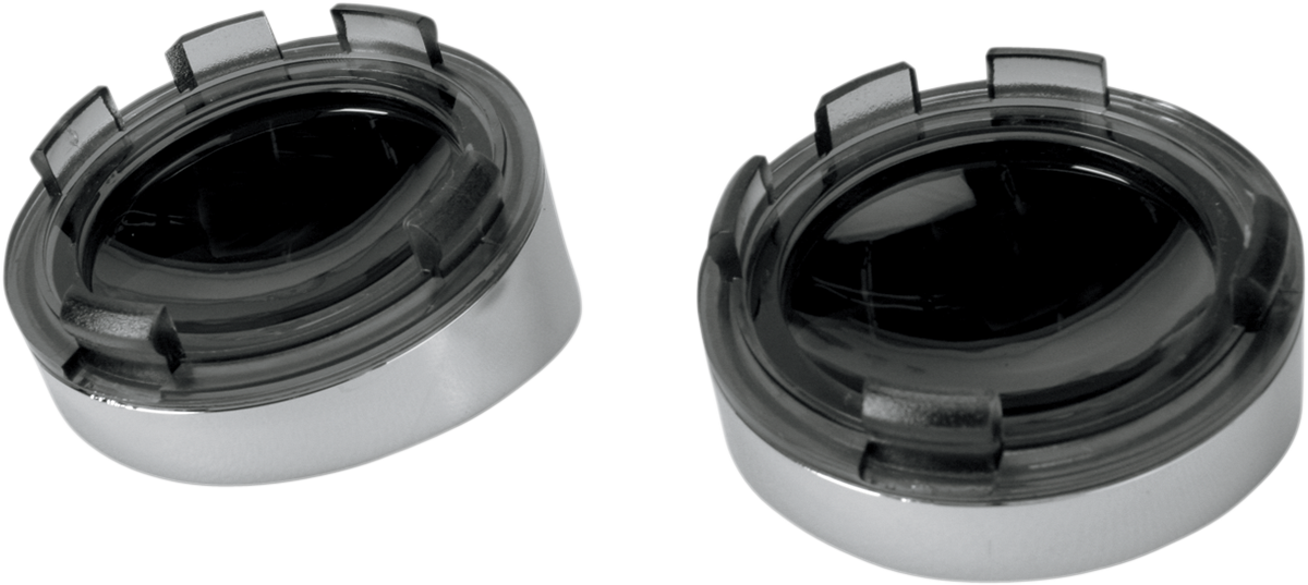 Visor-Style Bezel/Lenses - Smoke/Mirror
