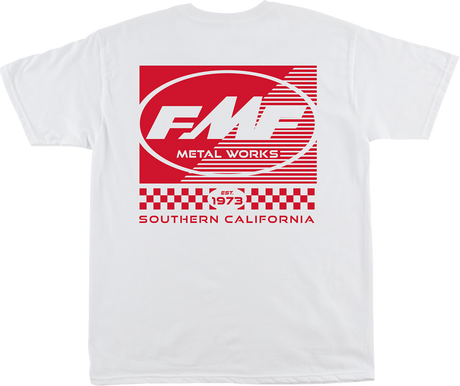 Metal Works Supply T-Shirt - White - Large