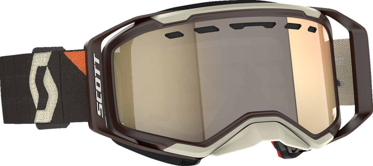 Prospect 2.0 SMB Goggle - Beige/Brown - Dual Pane - Light Sensitive - Bronze Chrome Lens