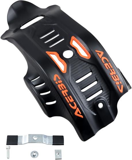 Skid Plate - Black/\'16 Orange - Husqvarna | KTM 2019 - 2023