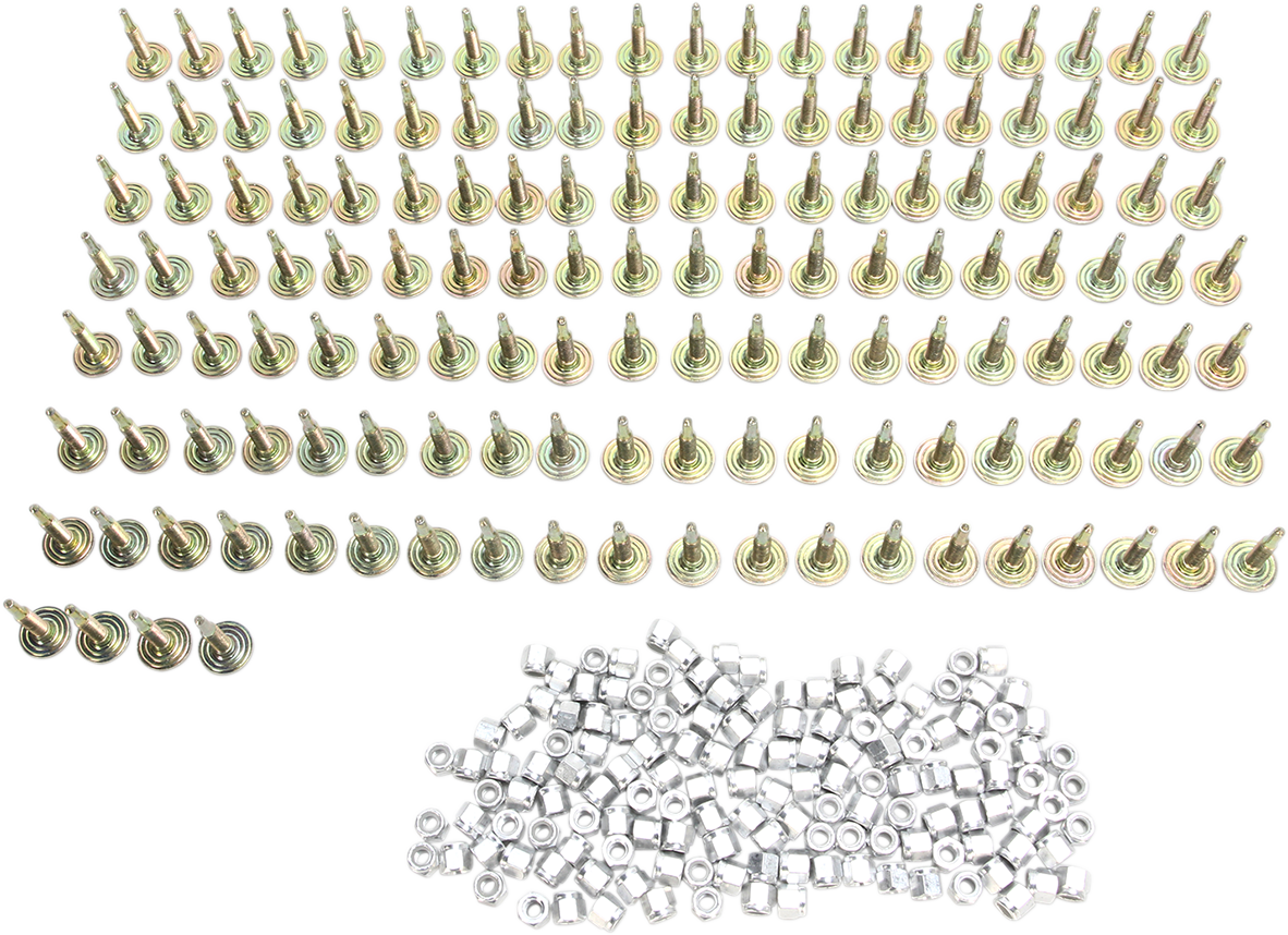 Studs with Locknuts - 1.375\" - 144 Pack