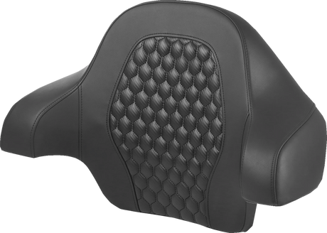 Tour Pack Backrest Pad - Honeycomb - Black Stitching - FL \'14-\'24 2014 - 2024