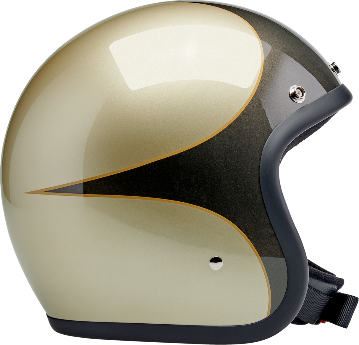 Bonanza Helmet - Scallop - Metallic Charcoal/Champagne - XS