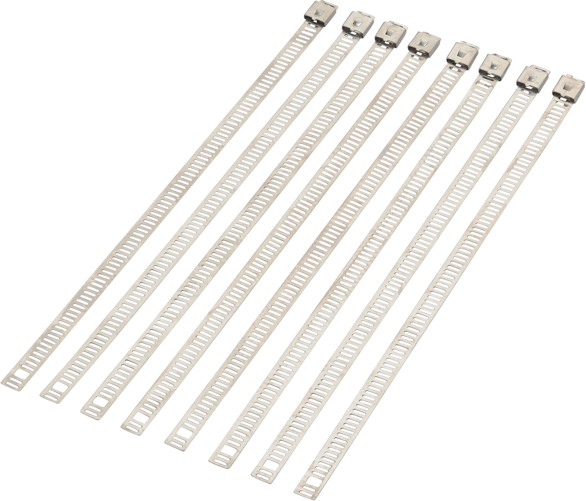 Cable Tie - Silver - 8\" - 8 Pack