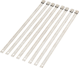 Cable Tie - Silver - 8\" - 8 Pack