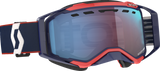 Prospect Snow Goggles - Blue/Red - Enhancer Blue Chrome