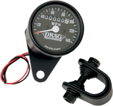2.4\" MPH Mini LED Mechanical Speedometer/Indicators - Black Housing - 2:1 - Black 1948 - 1984