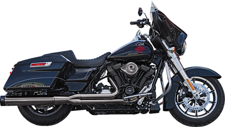 2-into-1 Lava Chrome Sidewinder® Exhaust System - Race Only 2017 - 2023