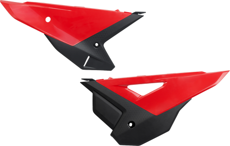 Side Panels - \'25 OEM Red/Black - Honda - CRF 250 R/RX 2022 - 2024