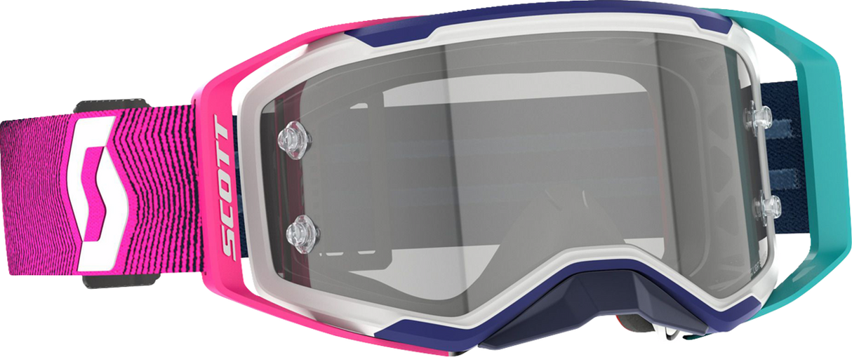 Prospect 2.0 LS Goggle - Stealth Blue/Radiant Pink - Light Sensitive - Gray Works Lens