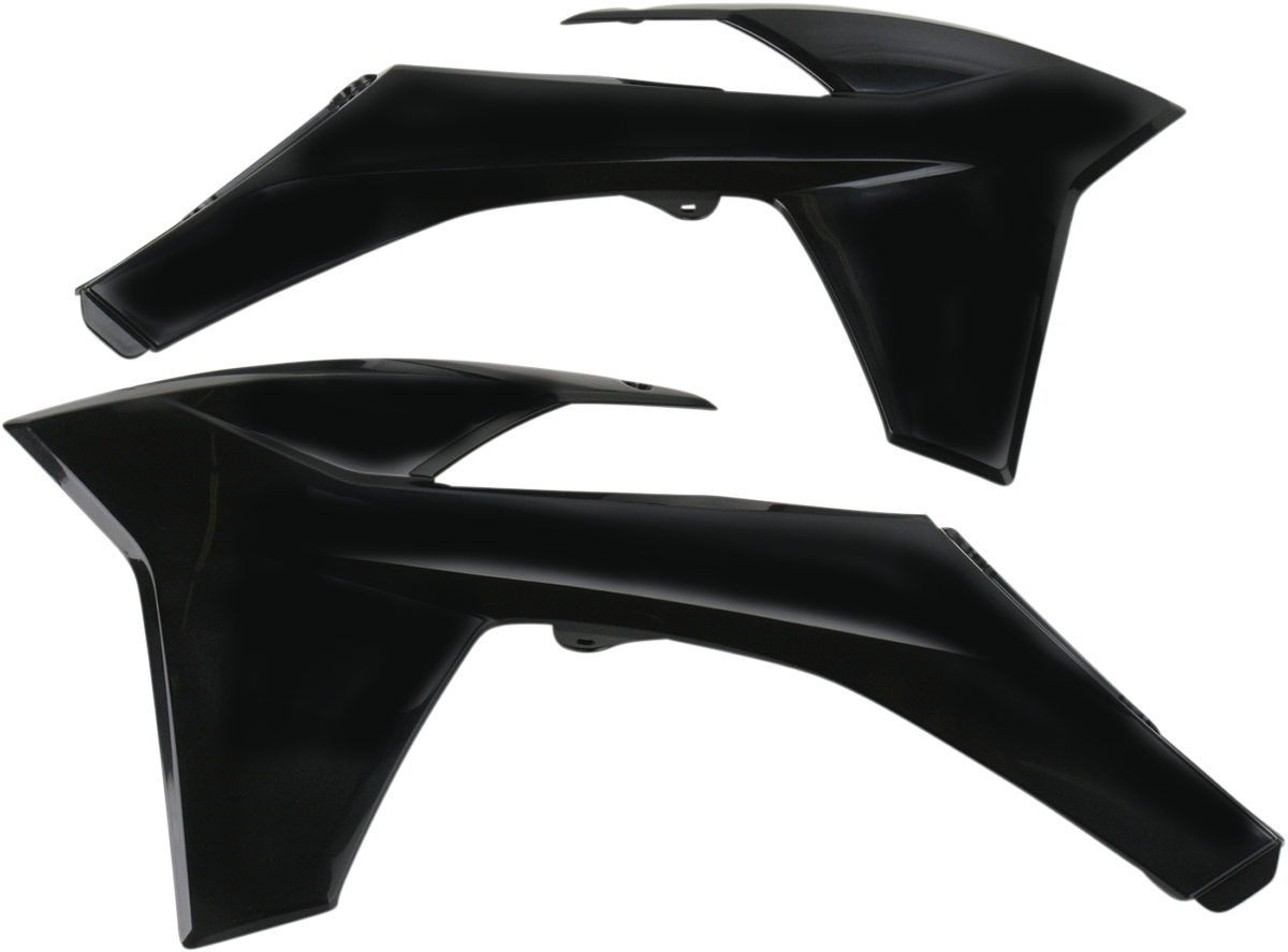 Radiator Shrouds - Black 2011 - 2013