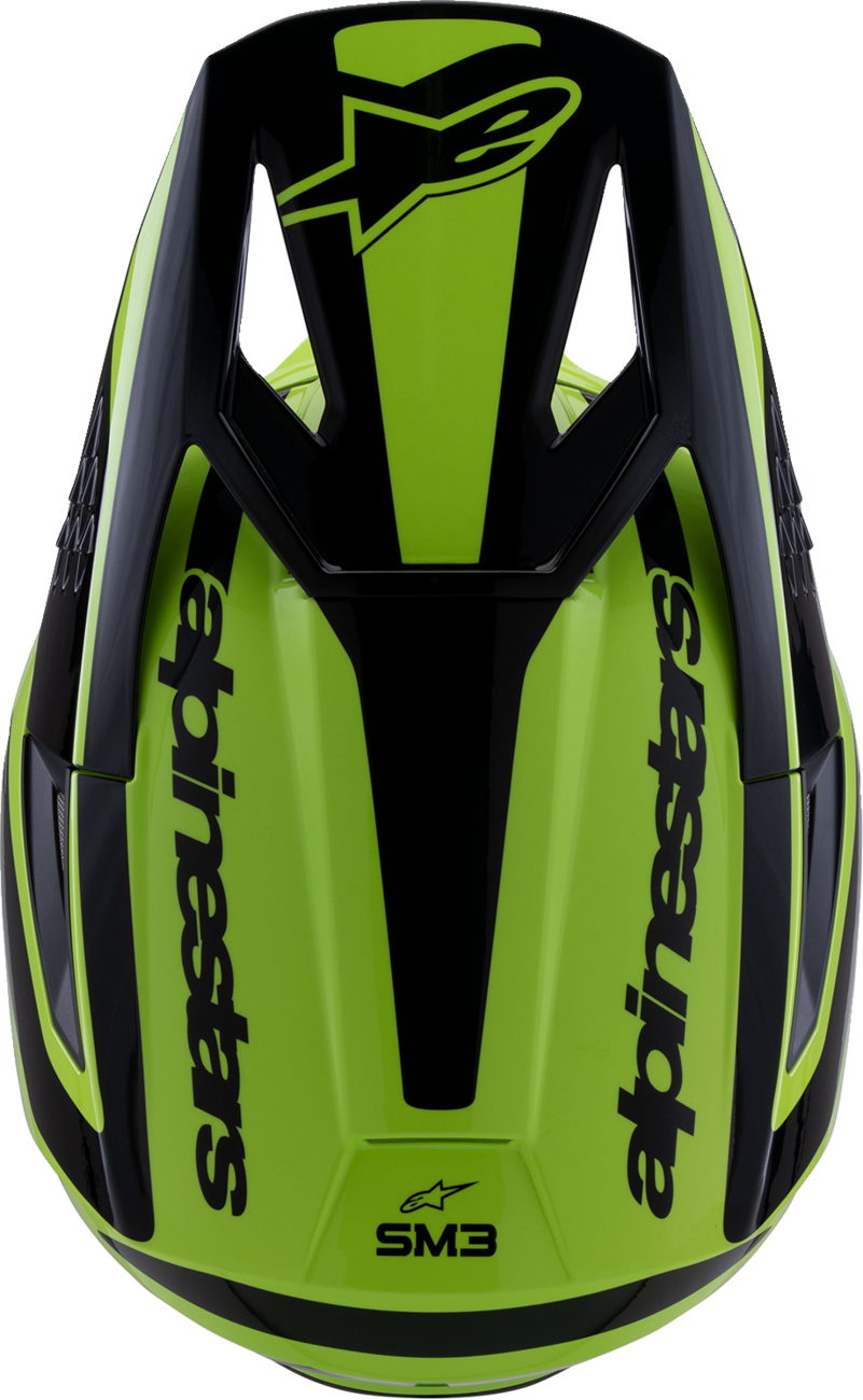 SM3 Helmet - Heat - Gloss Yellow Fluo/Black - 2XL