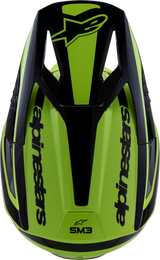 SM3 Helmet - Heat - Gloss Yellow Fluo/Black - 2XL