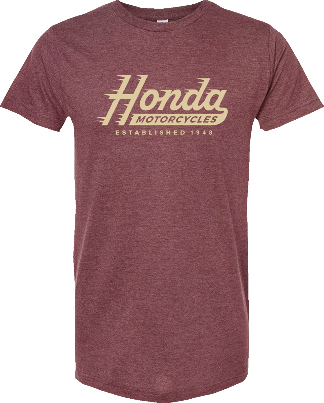 Honda Established T-Shirt - Heather Burgundy - 2XL
