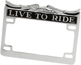 License Plate Frame - Chrome