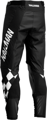 Hallman Differ Cheq Pants - Black/White - US 38