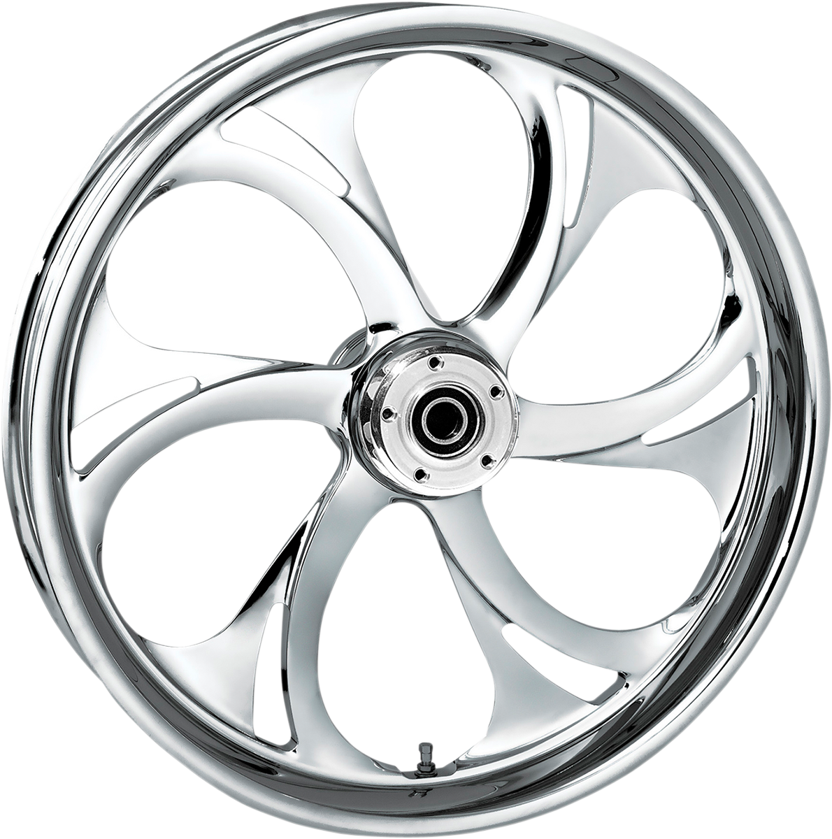 Wheel - Recoil - Rear - Single Disc/with ABS - Chrome - 17x6.25 - \'09-\'23 FL 2009 - 2023