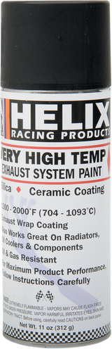 High-Temperature Paint - Black - 11 oz. net wt. - Aerosol