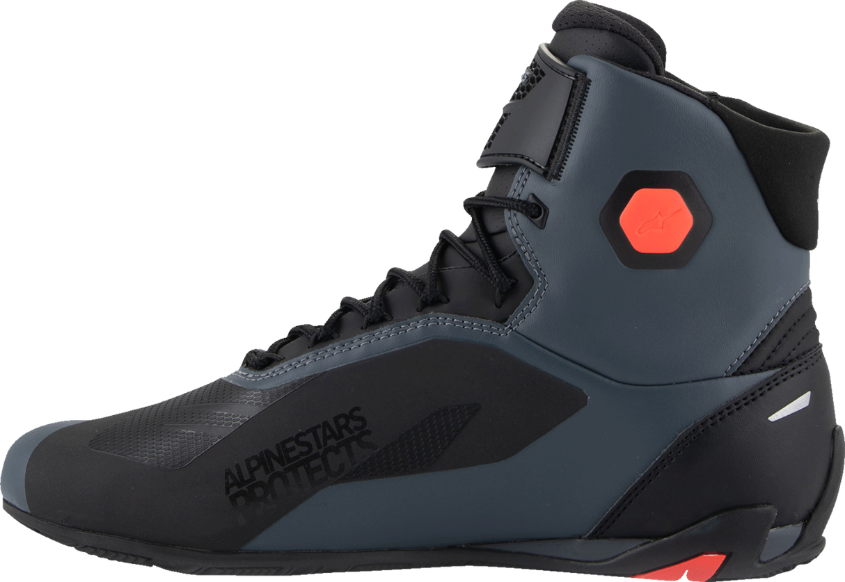 Faster-4 Shoes - Black/Gray/Red - US 10.5