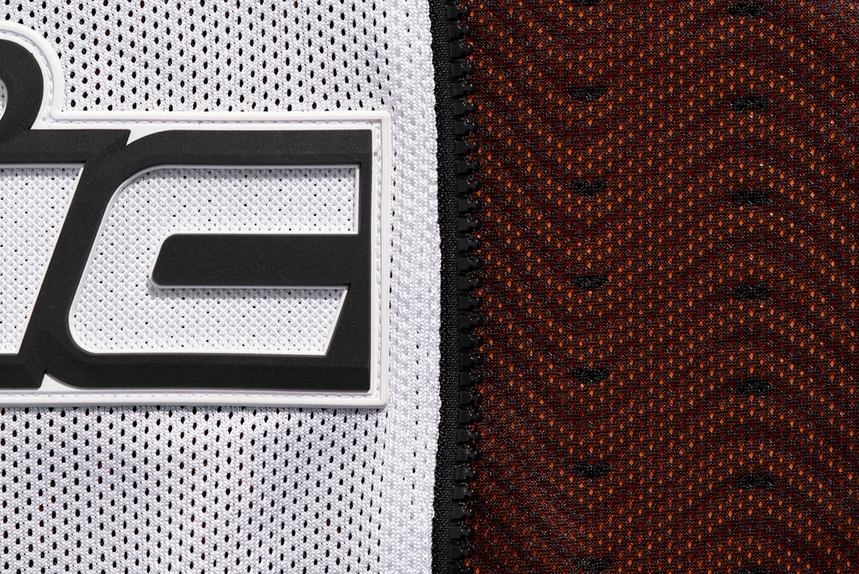 Mesh AF™ Leather Jacket - White - 2XL