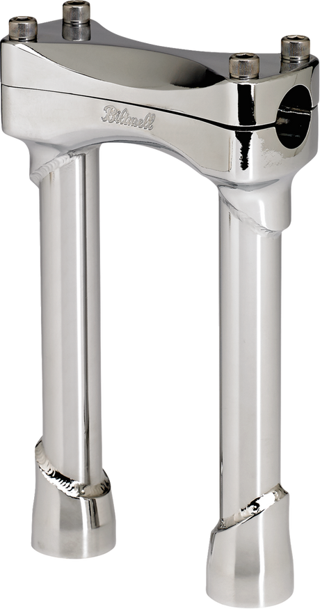 Murdock Handlebar Risers - 8\" - Chrome