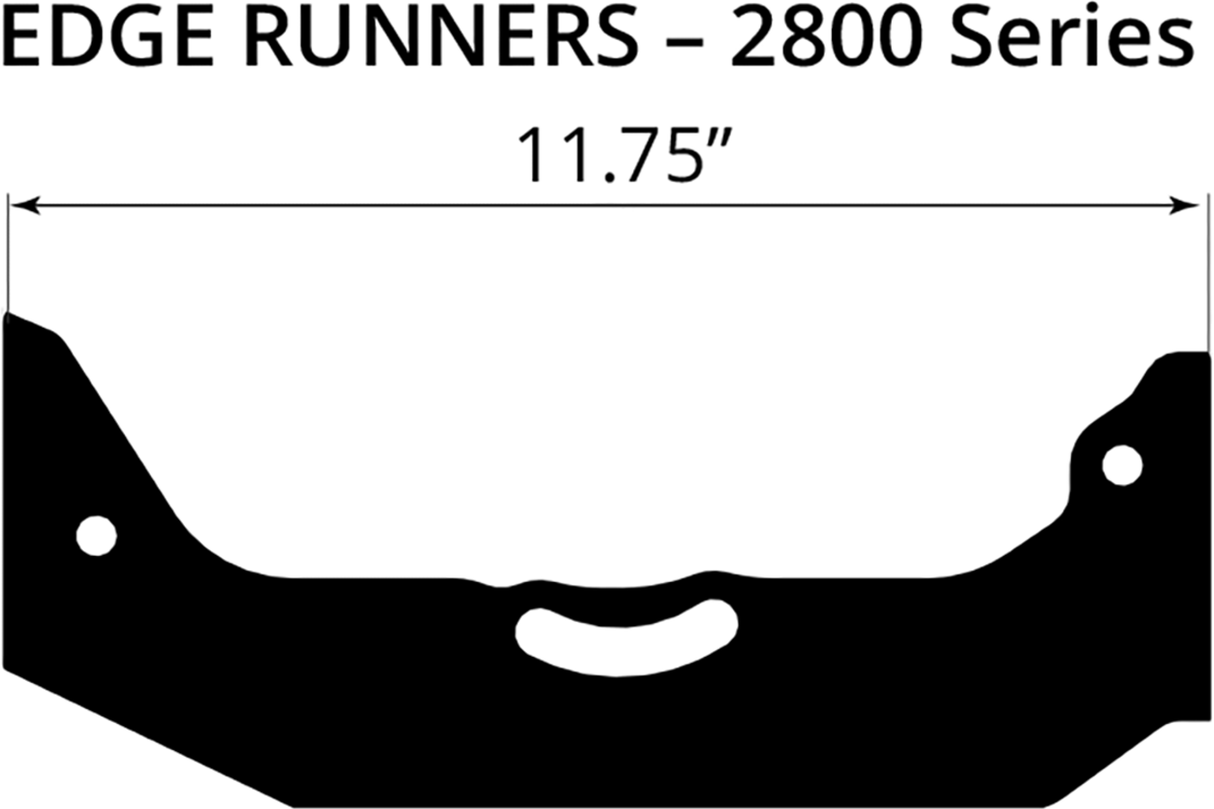 Wear Bars - 7\" - Edge Runner - Pilot TS Ski