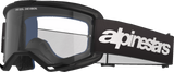 Vision 3 Goggle - Wordmark - Black - Clear Lens