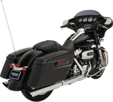 4\" Slashdown Slip-On Mufflers - Chrome 2017 - 2022