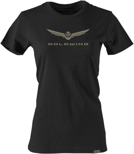 Women\'s Goldwing 2 T-Shirt - Black - Large