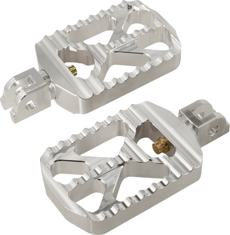 Bear Claw Footpegs - Silver - Harley-Davidson 2018 - 2023