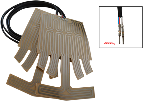 Grip Heater - Extended - 2-Wire Terminal - Ski Doo 2003 - 2018