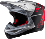 Supertech M10 Helmet - Flood - MIPS® - Gloss Silver/Black/Orange Fluo - XL