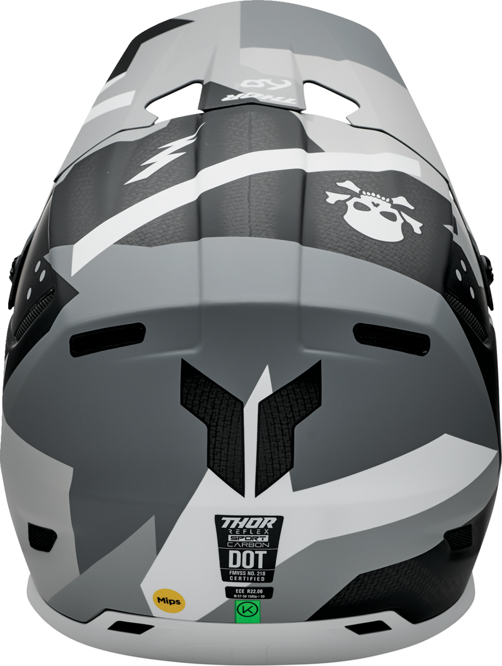 Reflex Sport Helmet - Carbon Brave - MIPS® - Gray/White - XS