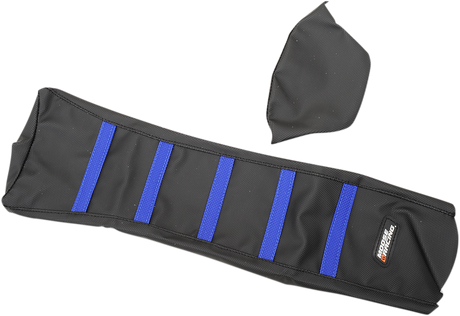 Ribbed Seat Cover - Black Cover/Blue Ribs - Yamaha 2018 - 2024