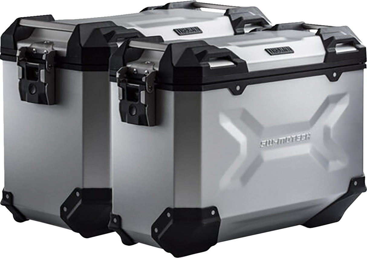 TRAX ADV Aluminum Case System - Silver - Triumph Tiger 1200 \'22-\'24 2022 - 2024